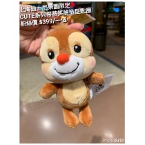 上海迪士尼樂園限定 CUTE系列 蒂蒂 笑臉造型匙圈