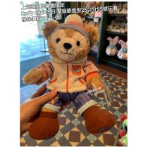 上海迪士尼樂園限定 Duffy 2020冬日 聖誕節造型25公分SS號玩偶